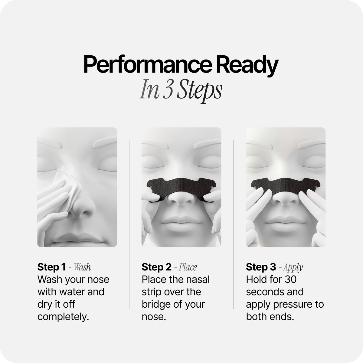 Black Nasal Strips [6-Pack]