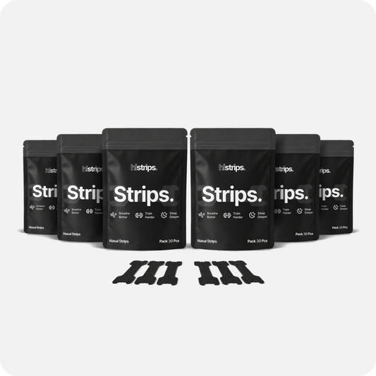 Black Nasal Strips [6-Pack]