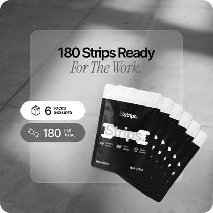 White Nasal Strips [6-Pack]