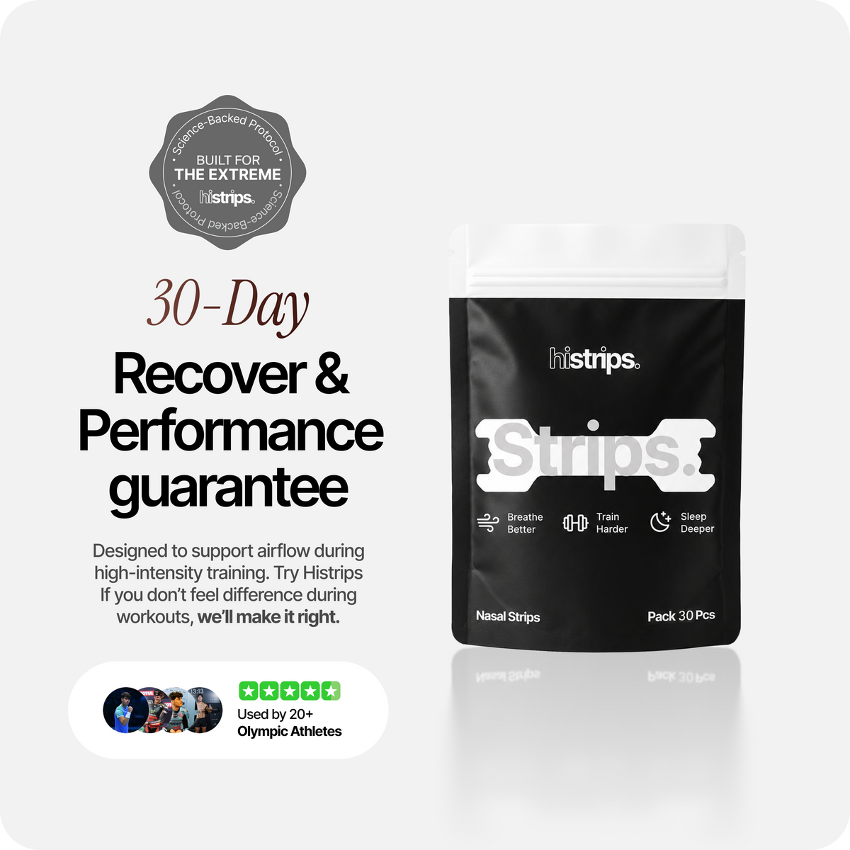 White Nasal Strips [6-Pack]